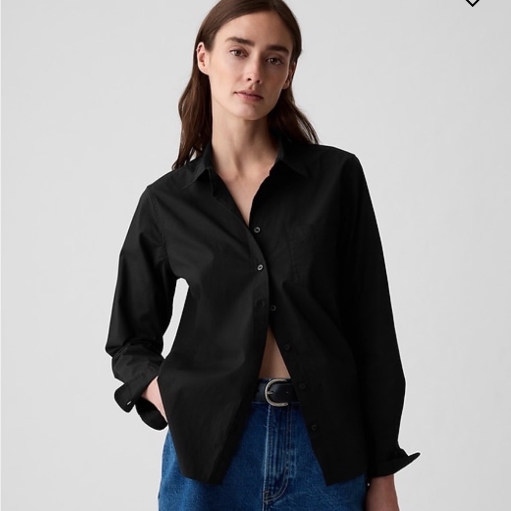 GAP Organic Cotton Poplin Classic Shirt